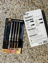 Guangna metal chrome pen mirror coloring pen paint waterproof metal color pen 4 pieces