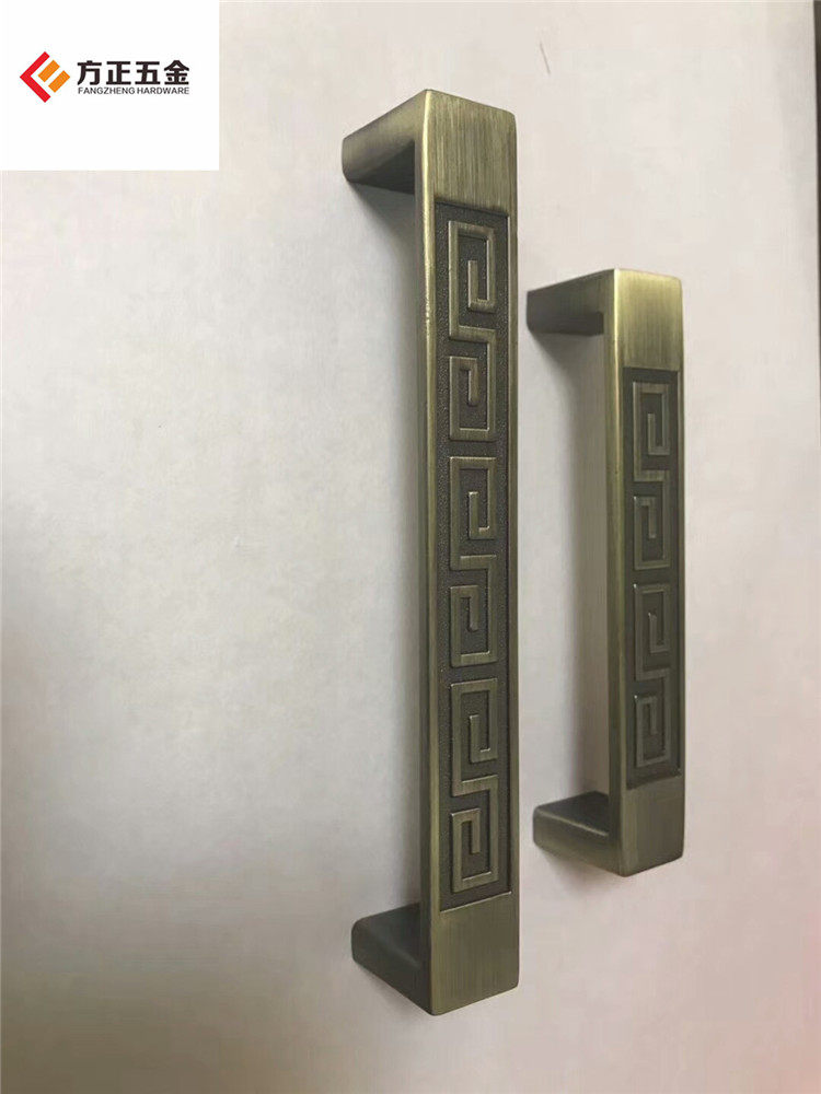 Solid Green Ancient Bronze Handle Wardrobe Drawers Handle Cabinet Door Handle Imitation Ancient Integral Cabinet Cabinet Door Handle Manufacturer