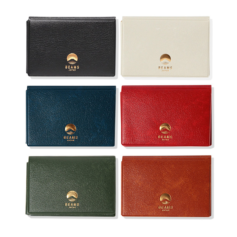 BEAMS JAPAN X HIGHTIDE MOUNT Fuji Business Card Holder Card Case MADE in JAPAN 56-76-0003-834