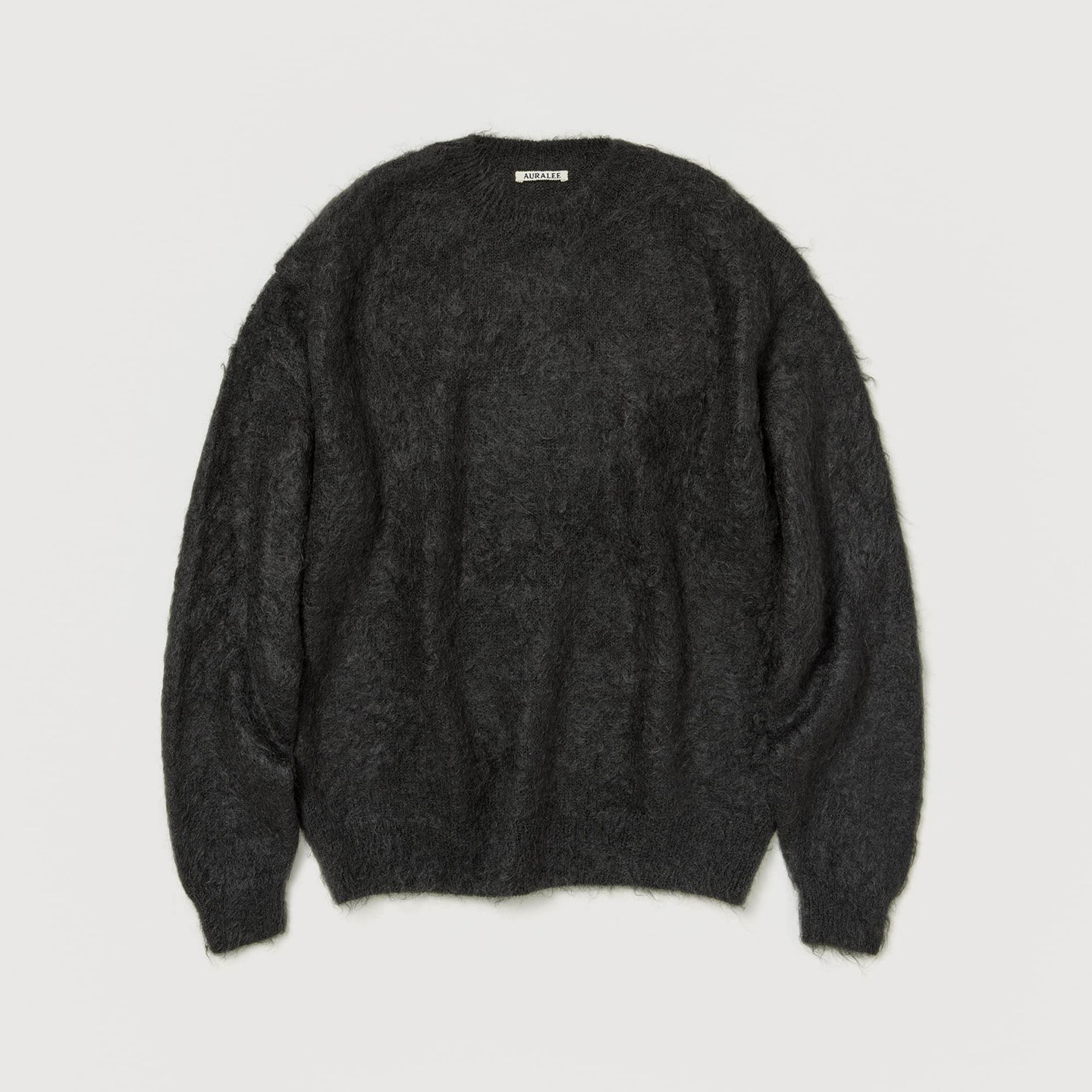 AURALEE 25AW BRUSHED SUPER KID MOHAIR KNIT 马海毛圆领毛衣评价- 淘宝网