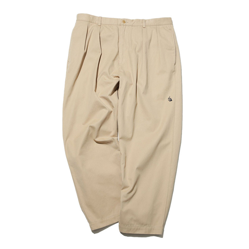 NAUTICA TOO BIG CHINO PANTS 日本FS限定長谷川監製寬鬆卡其長褲-淘寶