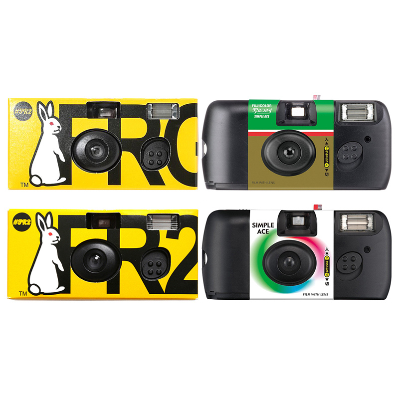 #FR2 FXXKING RABBITS CAMERA RABBIT FUJI DISPOSABLE FILM CAMERA