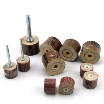 Polished page wheel live shaft type page wheel with handle handle sand paper grinding head live shaft page wheel 8 10 12 15 20