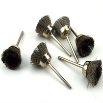 Mini brush bowl-shaped wire brush bowl-shaped copper wire brush wire brush straight brush electric mill wind mill perishable consumables