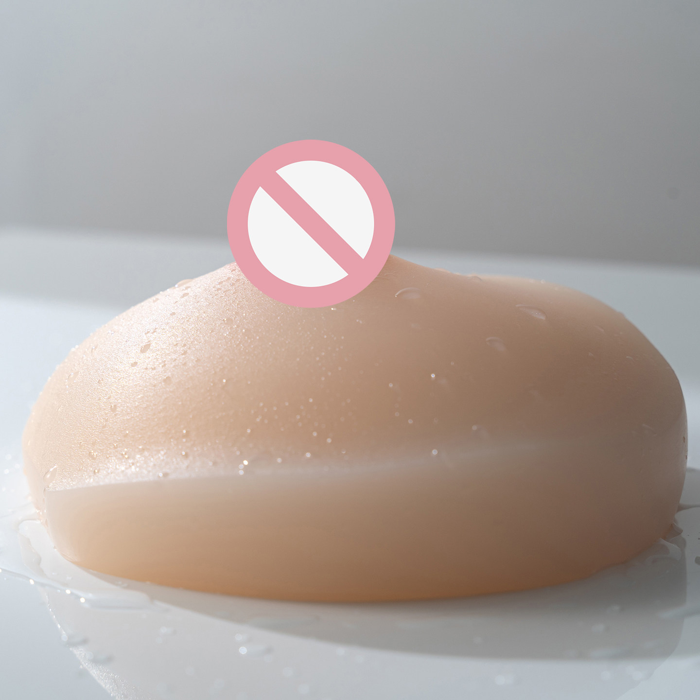 Ji Xiaotu B cup big nipple платиновая силиконовая грудь с перевернутым моделированием реалистичная имитационная модель груди с четкой текстурой