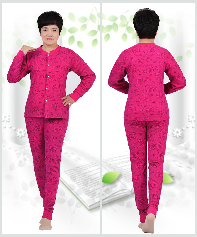 Sous-vêtement chaud personne âgée simple en coton - Ref 763242 Image 39