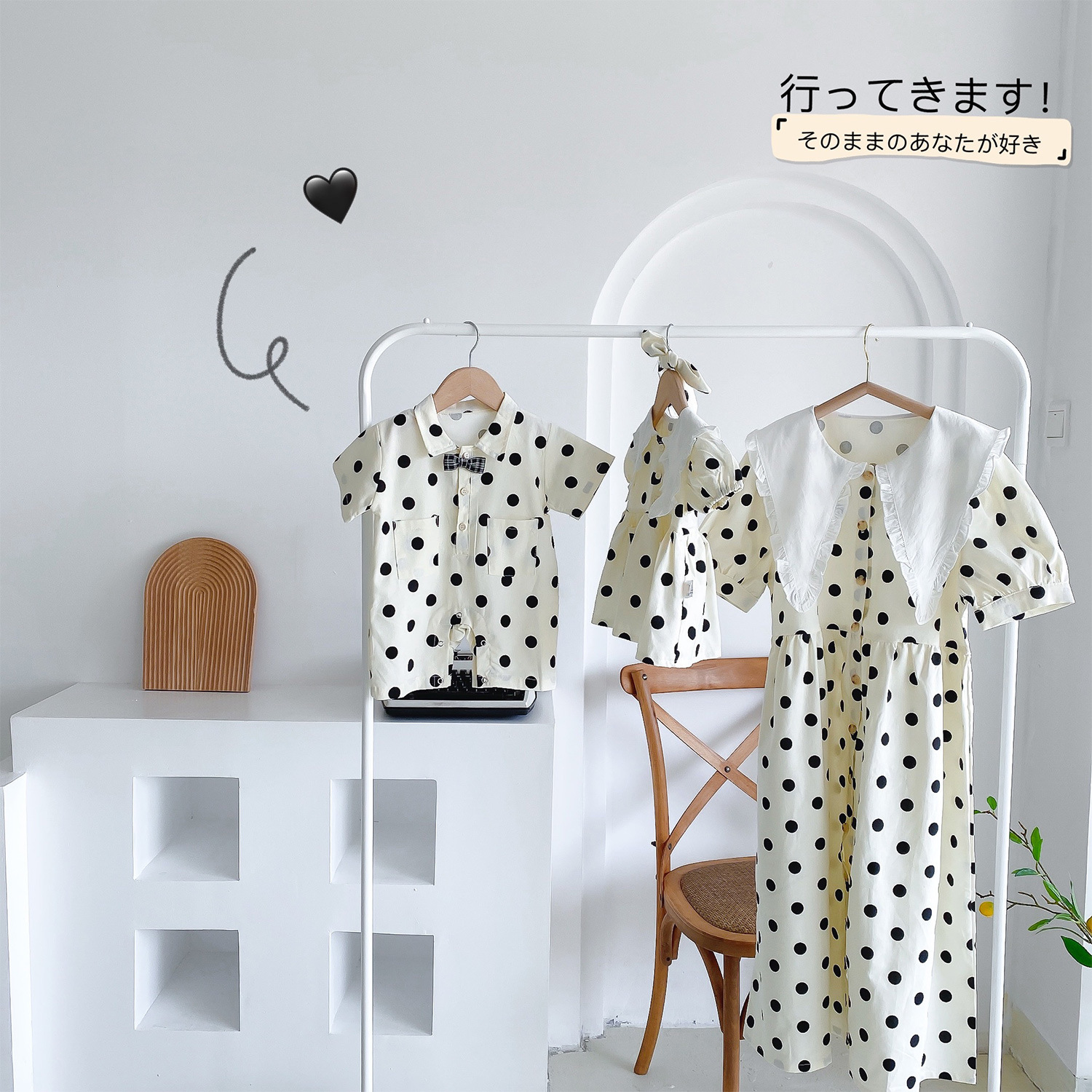 22 Summer Korea Wave Dot Doll Collar College Wind pro-son-in-law Costume Khaama Dress baby climbing and climbing clothes for outings