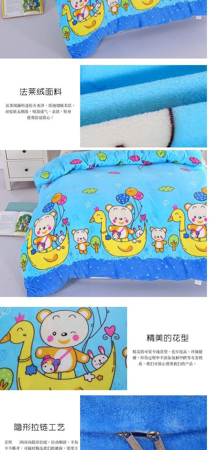 Chăn hai mặt san hô đơn mảnh dày đôi flannel quilt bao gồm mùa thu và mùa đông chăn sinh viên nhung ấm giải phóng mặt bằng chăn ga hàn quốc