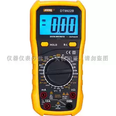 Binjiang DT9922B 9928B universal meter DT9923B digital high precision anti-burning multifunctional