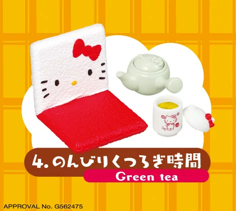 Re-ment оригинальная еда и игрушки hello Kitty неспешный день и неспешный день 4