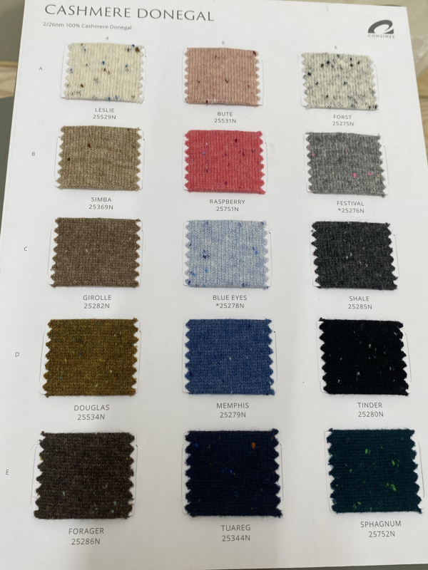 Consinee 100% Idea Yarn Cashmere Thread 2/26Nm Yarn Woven Hand-Knitted Cashmere Thread