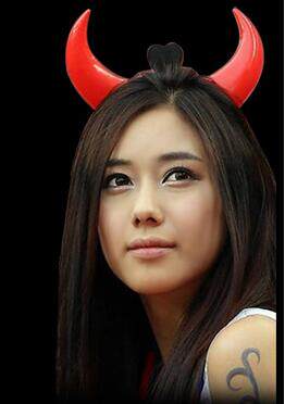 Christmas shine horn buckle children with lamp holder hoop concert Christmas decorations Gift Items Kindergarten