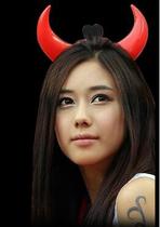 Christmas Luminous horn buckle Children with lamp head hoop Concert Christmas Decoration gift props Kindergarten