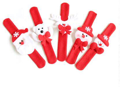 Christmas gift Christmas pop ring toy Santa student small gift children elk hand link day