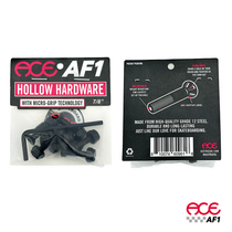 Ace AF1 imported from the United States hollow lightweight anti-slip screws black technology skateboard bridge nails