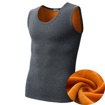 Winter men's thermal vest plus velvet padded bottoming slim underwear women's full cotton size slim waistcoat waistcoat