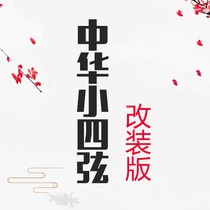 Chinese small four-stringed modified tinnitus retrofit 