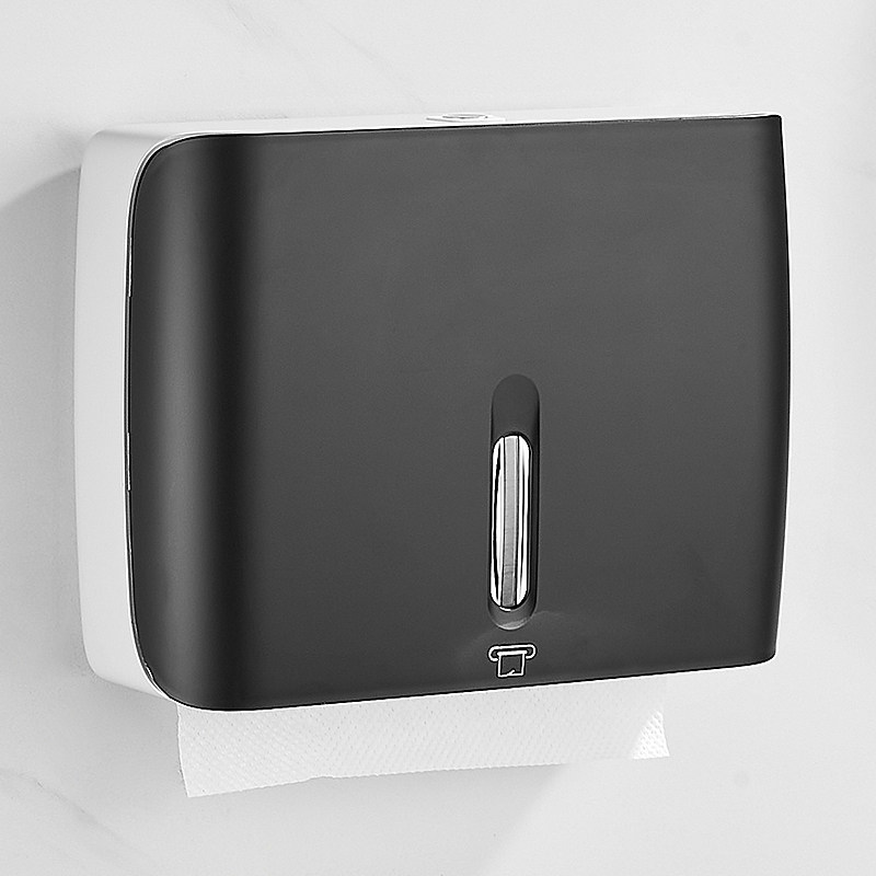 Hotel commercial wiping carton free wall-mounted pump box toilet toilet toilet toilet paper frame