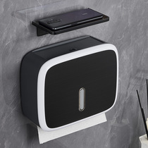 Toilet wiping toilet carton hanging wall toilet free punching hotel toilet kitchen commercial dry hand drawing tissue box