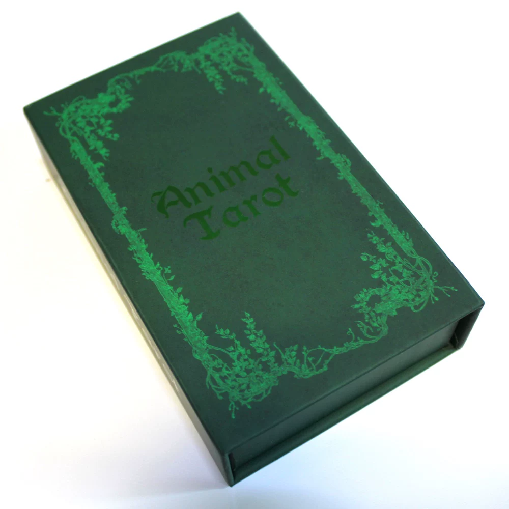 [Spot] Подлинная милая маленькая животное Wettaro ANIMAL TAROT карта новичок гравировка подлинная подлинная