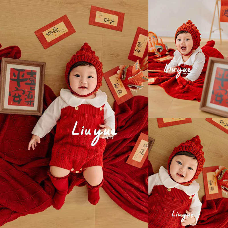 👶新年元旦百天照拍摄宝宝套装，宝宝拍照必备🎁-其它-淘宝好物网