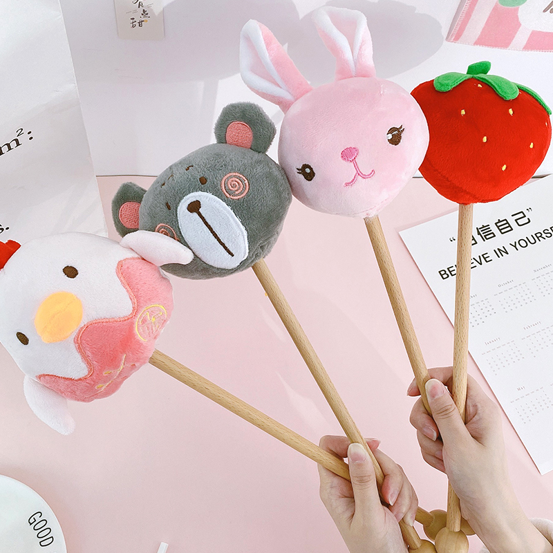 Massage Hammer Knockout Hammer Handheld Cartoon Cute plush small hammer Shoulder Neck back waist cervical spine Hammer Back Toy