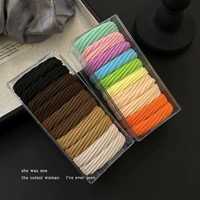 10 палочек ниток кофейный + 10 палочек оранжевого цвета