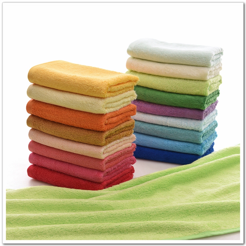 Ten Pieces of  Bonas Towels, 52Cm*28Cm, Medium Towel for Face, Soft Bamboo Fiber, Absorbent, M0815 Beauty Towel