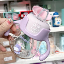 Potato Small potato childrens duckbill cup PPSU material anti-choking baby gravity ball straw cup