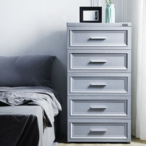 European style drawer storage cabinet multi-layer locker living room chest chest baby wardrobe plastic chest chest chest