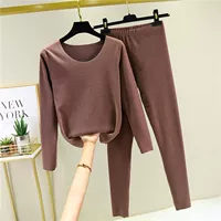 Комплект, штаны, круглый воротник