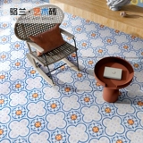 Марокканская северная ретро -плитка кухня кухня туалетная плитка ванная комната туалет