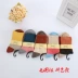 Vớ mùa đông tất nữ mùa đông dày cotton ống cotton vớ vớ ấm cộng với khăn nhung cừu vớ bà bầu tất nữ cổ ngắn Bít tất nữ