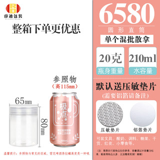 Test recommendation: transparent plastic bottle with lid for noodles