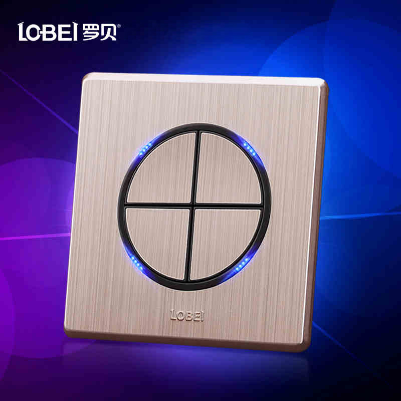 �ޱ���㿪�ش�led�Ŀ�˫��i86-1510