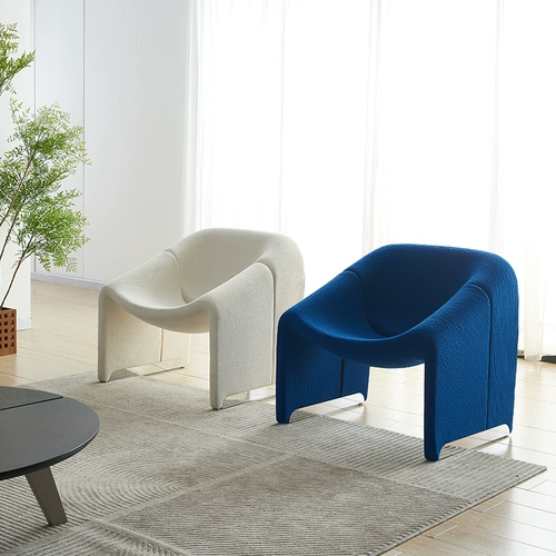 Nordic Single Dofa Designer Designer Casual Стул Современный гостиная ленивая диван INS Claine Blue Стул
