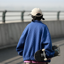 Spring and autumn country Chauve new Huffgli collar guards men and women neutral wind loose clothing Chauffins coat of clothing and sweaters