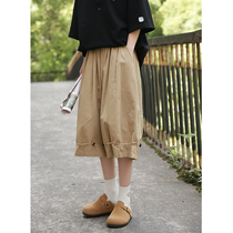 Design Sensation Little Crowdpants Women Loose Pants Oversize Pants Oversize Day Series High Waist Broadlegged Pants Thin style Casual Pants