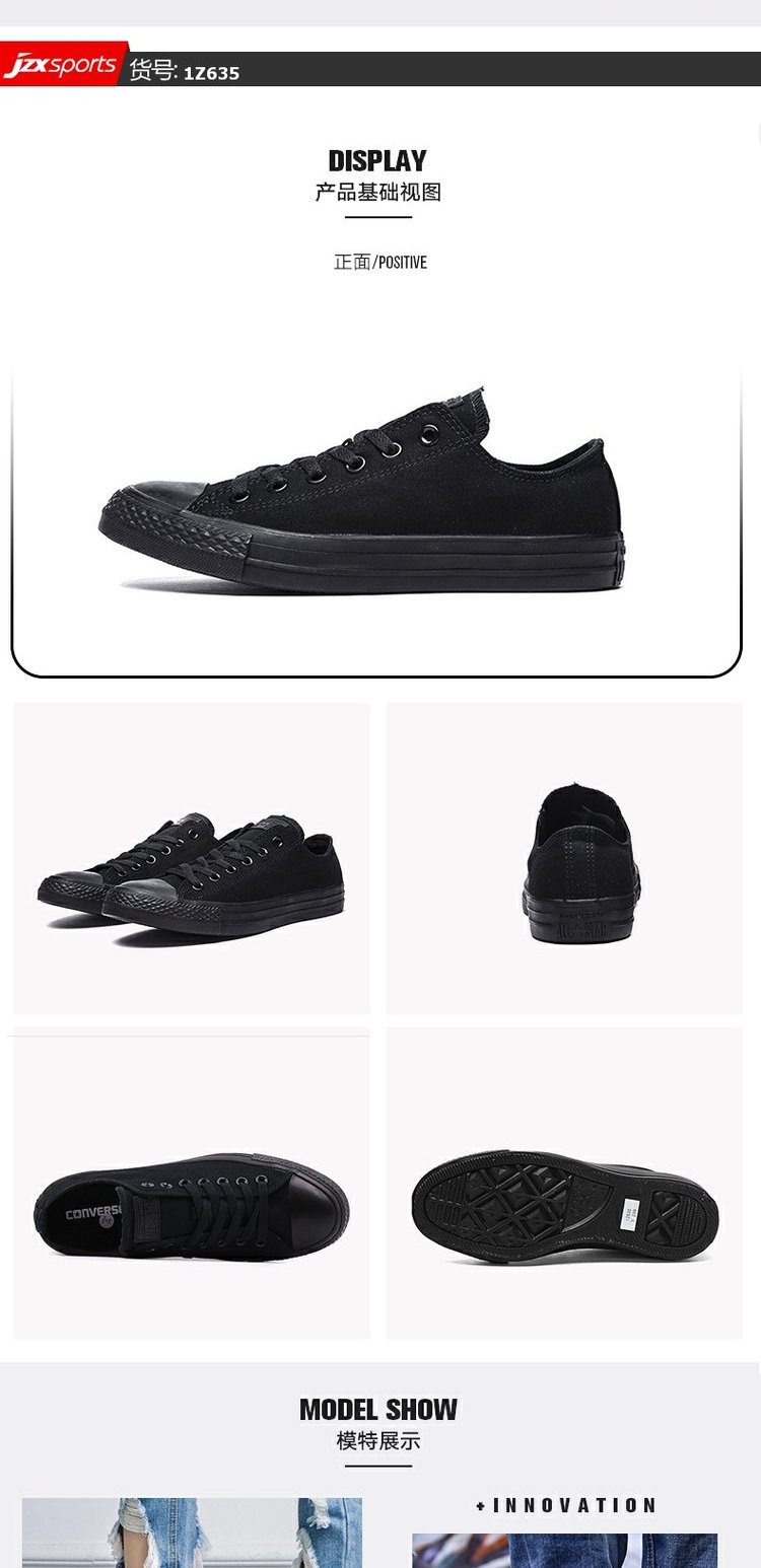 Converse Converse 18 Giày nam mùa thu Giày thể thao thường ngày 162065C giày thể thao nam sneaker