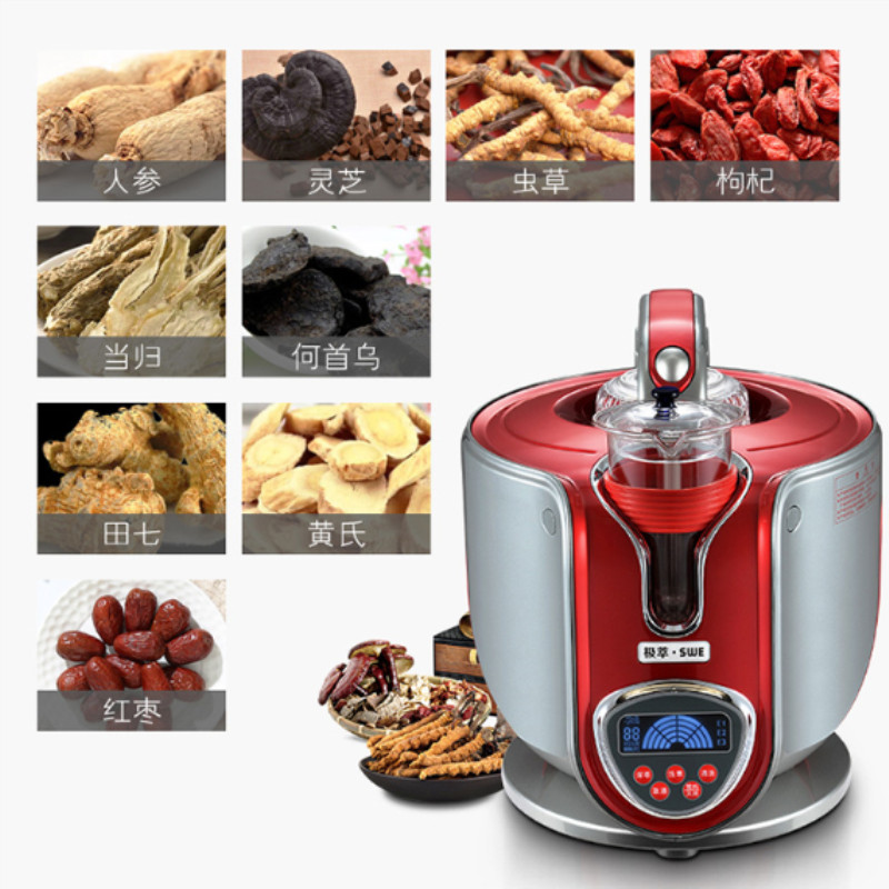 Extremely Diocesan Drinking Extraction Machine Caterpillar Fungus Ginseng Herbal Medicine Extraction Instrument Domestic Fully Automatic Nutrition Health Preserving Machine