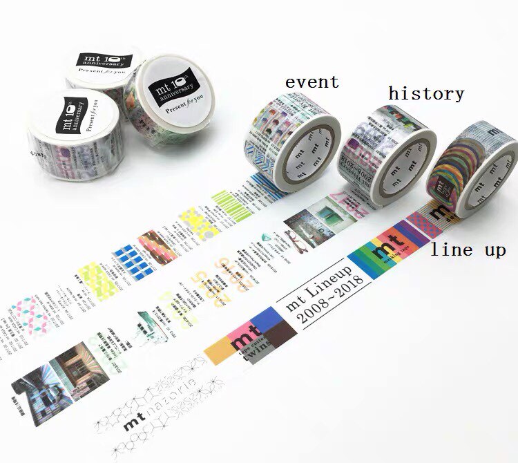 Whole volume mt tape Anniversary Lineup Events History Three optional please see details-Taobao