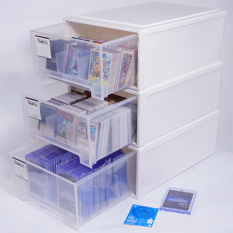 Extra-Large Capacity Card Box, Card Brick, Card Holder Storage Box, Ptcg Pokemon Ultraman Yu-Gi-Oh Card Pack, Card Box
