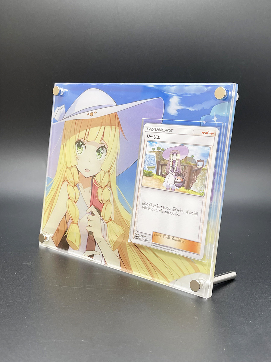 宝可梦卡砖Ptcg收藏纪念卡牌砖神奇宝贝口袋妖怪订制可立式展示架，我愿称它为收藏家之神！_桌游配件_淘宝游戏网