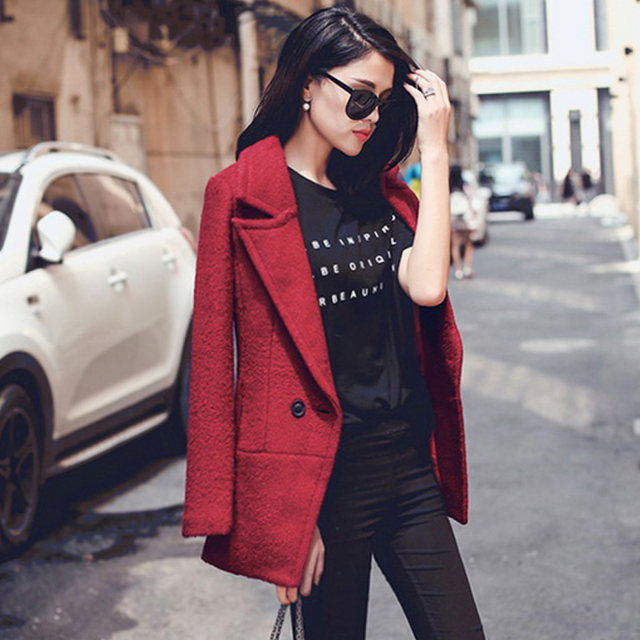 Shen Yidu 2021 autumn new women's autumn and winter clothing autumn and winter medium and long woolen coat coat Y592