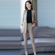 Shen Yidu 2021 autumn new women's clothing two-piece autumn fashion boutique embroidered suit suit 1860