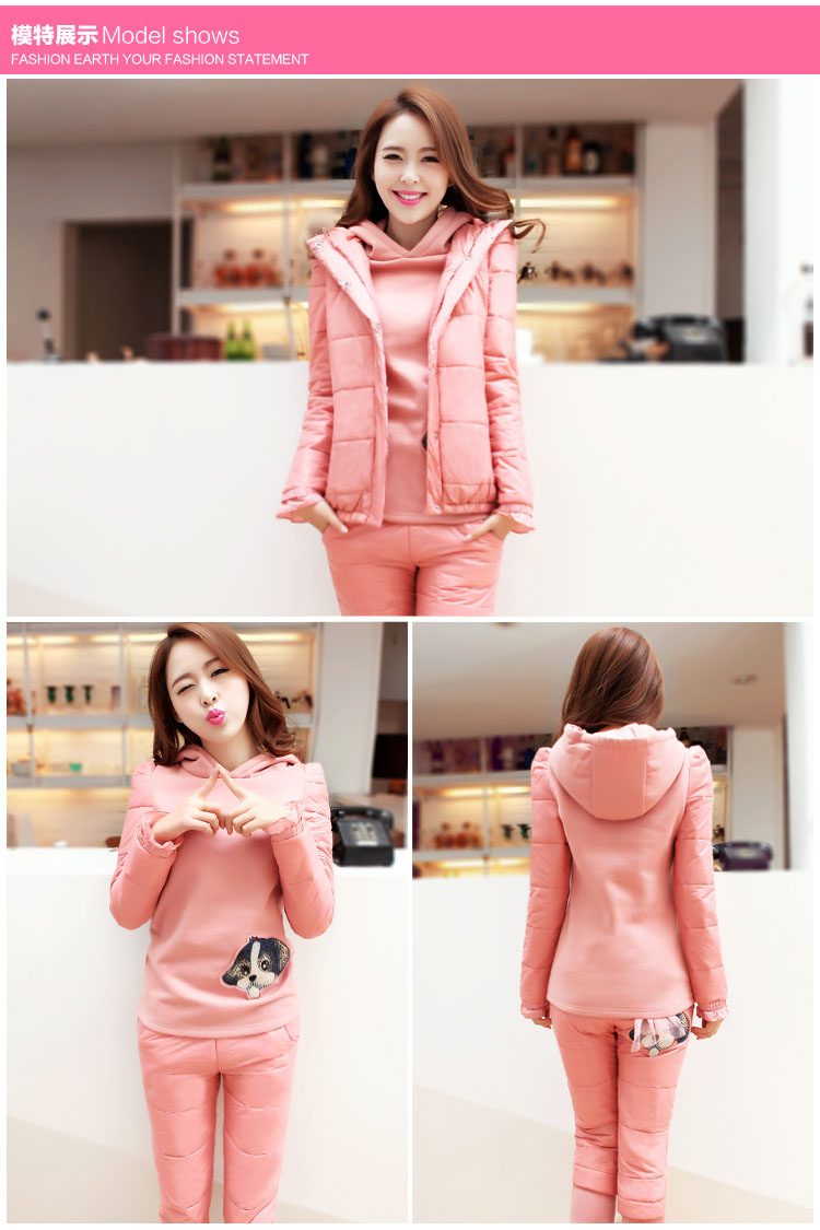 Sâu 2018 xuân mới size lớn cho nữ mùa xuân và mùa thu áo ba lỗ cotton phù hợp với thời trang 661 phao dáng dài nữ