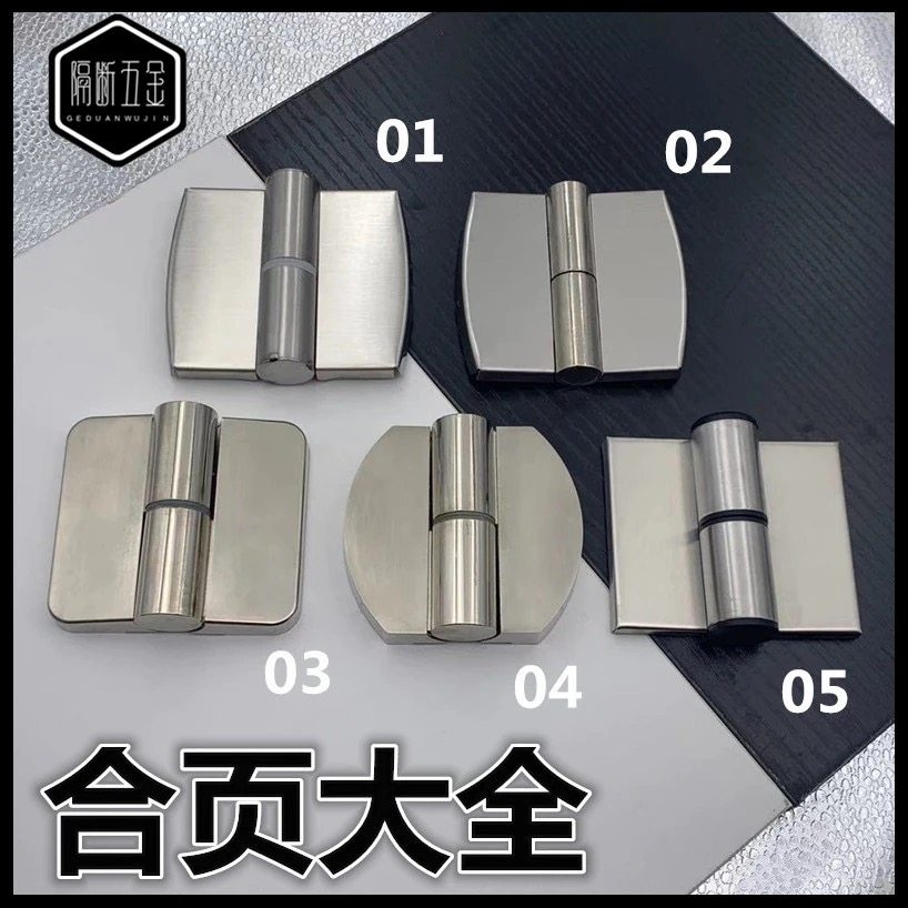 Public Toilet Makeup Room Separator Toilet Removable Self Closing Lift Hinge Toilet Door 304 Stainless Steel Hinges