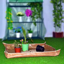 Portable simple fleshy change basin mat indoor living room balcony terrace planting mat flower plant waterproof mat