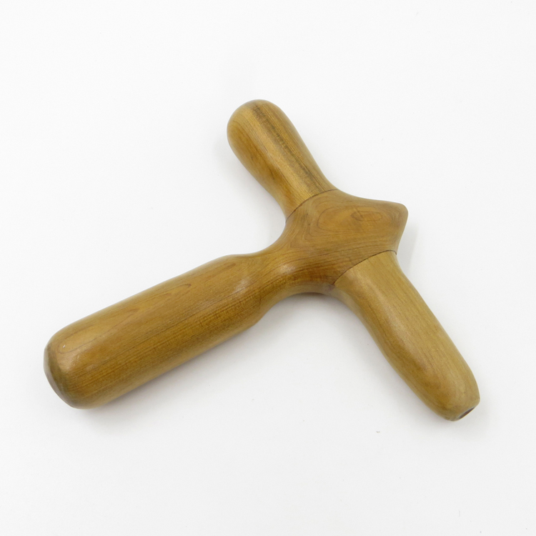 Red Woody Wood Made of fragrant Zhangmu Cross point Acupoint Hand Leg Foot Massage Stick Health Care Massage Equipment Neck