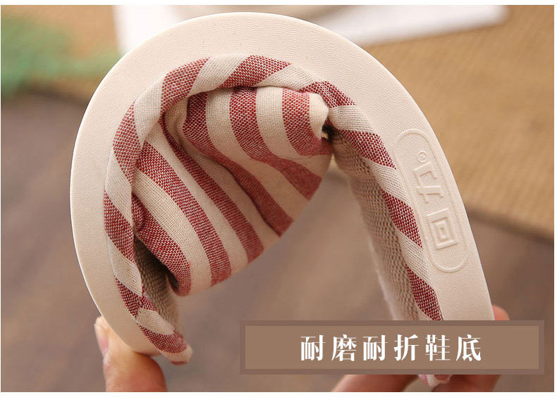 Kéo lại bốn mùa dép lanh nam mùa hè trong nhà cặp vợ chồng Nhật Bản nhà bông và vải lanh mềm đáy chống trượt nhà nữ dép nam cao cấp nhập khẩu